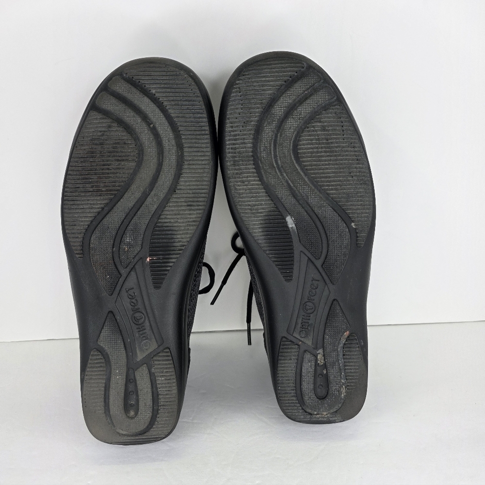 Orthofeet Lava Shoes Women's Black Walking Sneakers Comfort Diabetic Size 9.5 B - Picture 14 of 15